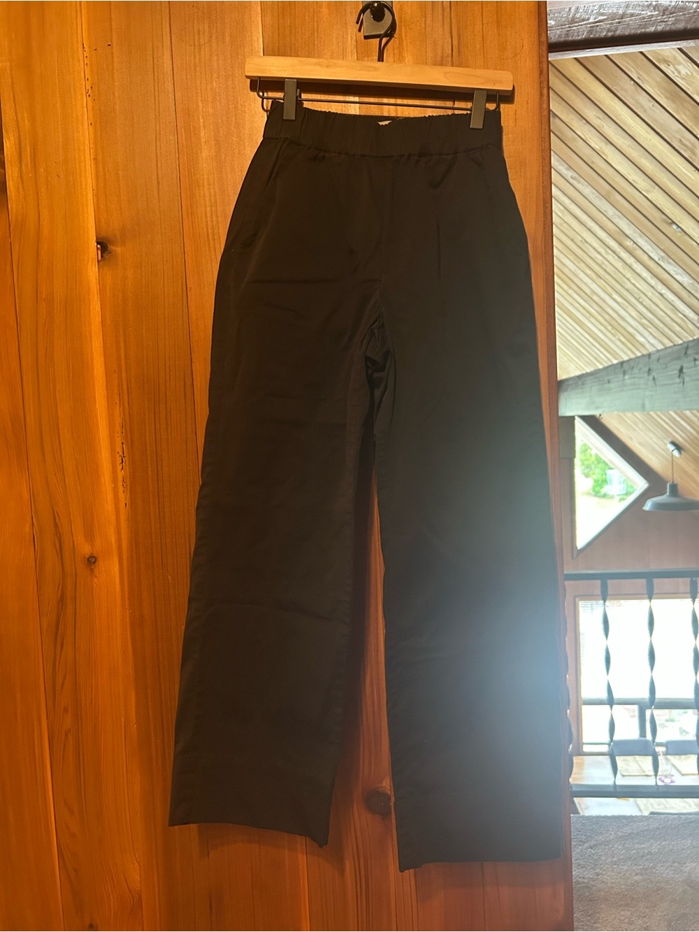 Everlane the easy pant in Black Small